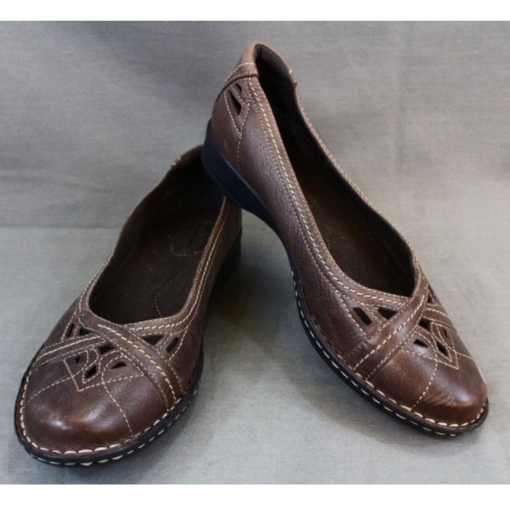 Clark's Bendables Leather Loafers